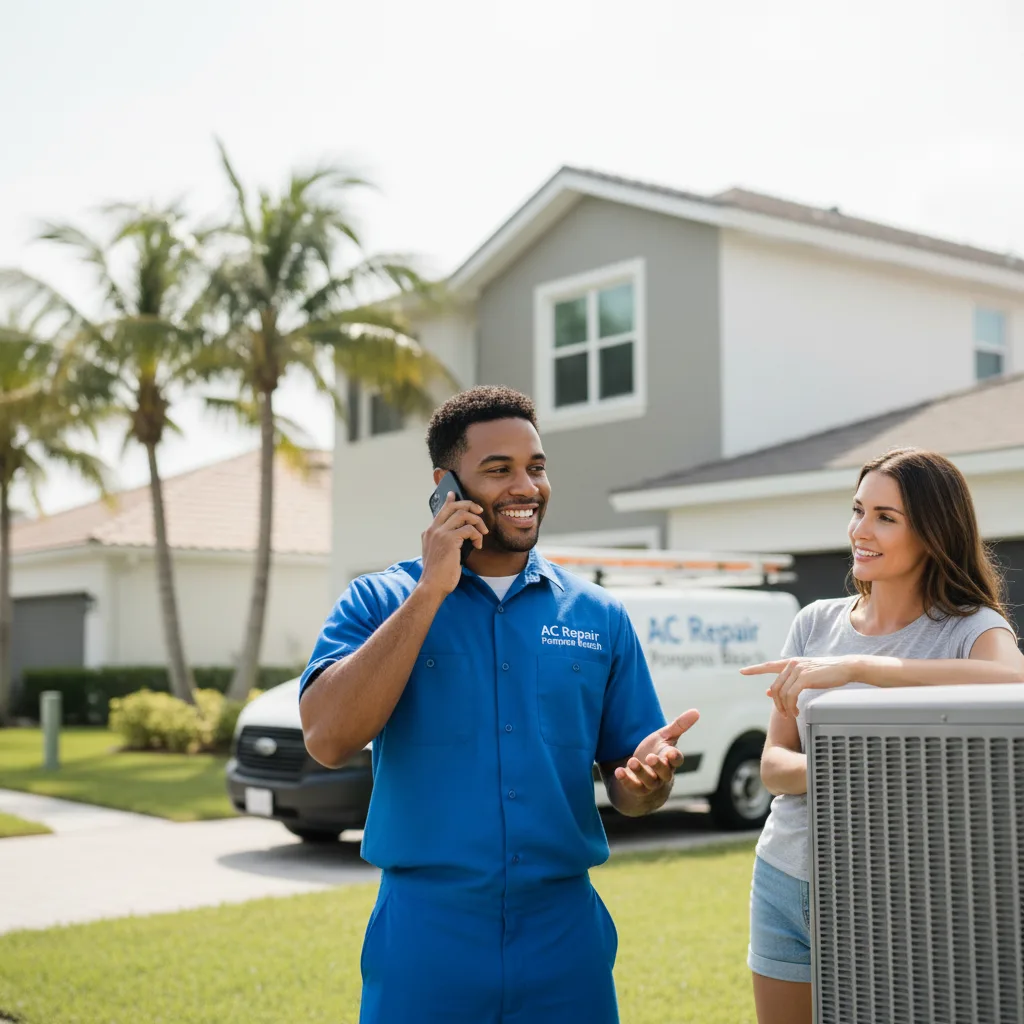 AC Repair Pompano Beach customer support in Lawrenceville